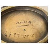 K - Vintage Silver Plated Tableware Collection with 12 Inch Crystal Decanter