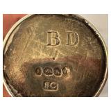 K - Vintage Silver Plated Tableware Collection with 12 Inch Crystal Decanter