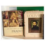 LR - Collection of Art and History Books Featuring World Heritage, Museums, and Historical Sites