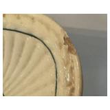 LR - Vintage Belmar Wedgwood Serving Set with Floral Basket Design