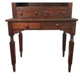 U - Antique Wooden Plantation Desk