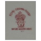 MB - Pair of Vintage Royal Crown Derby Porcelain Vases with Bird Motif