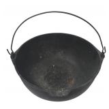 MB - Vintage Cast Iron Pot with Handle