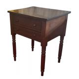MB - Vintage Wooden Accent Table