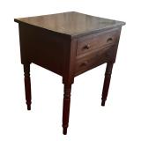 MB - Vintage Wooden Accent Table
