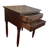 MB - Vintage Wooden Accent Table