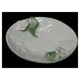 MB - Set of 4 Decorative Vintage Porcelain Dishes with Floral and Lamb Designs