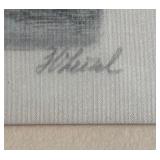 MB - Hans Figura Aquatint Etching Print St. Wolfgang Austria