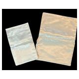 MB - Set of 5 Vintage Satin Beauty Bags Assorted Embroidery Designs