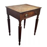 MB - Vintage Wooden Accent Table