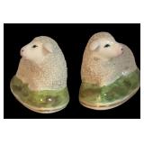 MB - Pair of Vintage Sheep Figurines