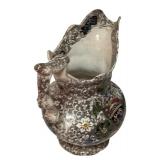 MB  - Victorian Chintz Pitcher with Floral Design