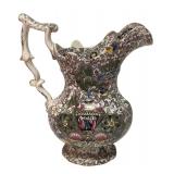 MB  - Victorian Chintz Pitcher with Floral Design