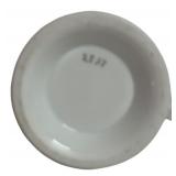 MB - Vintage Porcelain Shaving Mug with Blue and Gold Trim