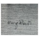 MB - Framed Vintage Hallstatt Etching Print