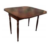 BR - Vintage Drop Leaf Table with Turned Legs