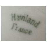 MB - Vintage Haviland France Porcelain Covered Dish with Floral Trim