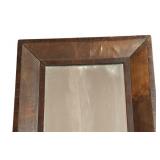 MB - Vintage Wood Framed Mirror
