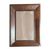 MB - Vintage Wood Framed Mirror