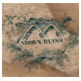 MB - Vintage Abbey Ruins Ceramic Pitcher