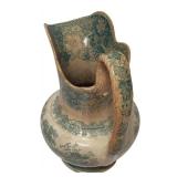 MB - Vintage Abbey Ruins Ceramic Pitcher
