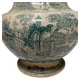 MB - Vintage Abbey Ruins Ceramic Pitcher