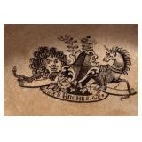 MB - Set of 2 Vintage Ceramic Pitchers including S Hughes Stag Relief