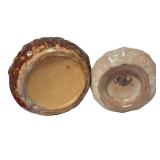 MB - Set of 2 Vintage Ceramic Pitchers including S Hughes Stag Relief