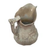 MB - Set of 2 Vintage Ceramic Pitchers including S Hughes Stag Relief