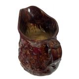 MB - Set of 2 Vintage Ceramic Pitchers including S Hughes Stag Relief