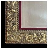 MB - Vintage Ornate Framed Mirror