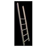 U - Vintage White Wooden Ladder