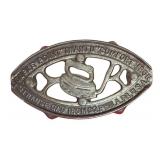 MB - Vintage Cast Iron Sad Iron Trivets