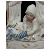 MB - Antique Porcelain Fairing Box