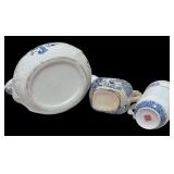 MB - Blue and White Pitchers and Lidded Teacup Collection