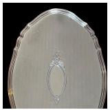 MB - Vintage Vanity Mirror and Brush Set