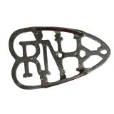 MB - Collection of Vintage Cast Iron Trivets Assorted Designs