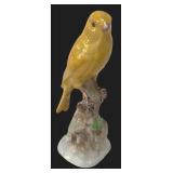MB - Vintage Dresden Porcelain Bird Figurine