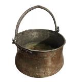 MB - Pair of Vintage Copper Buckets with Handles