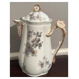 MB - Vintage Brass Candle Holder, Antique Porcelain Fairing Box, Figurine Opera Glasses and More