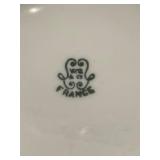 MB - Vintage Brass Candle Holder, Antique Porcelain Fairing Box, Figurine Opera Glasses and More