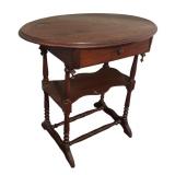 BR - Vintage Wooden Accent Table