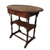 BR - Vintage Wooden Accent Table