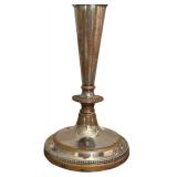 MB - Pair of Silver Plated Candleholders