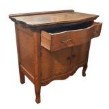 BR - Vintage Oak Cabinet