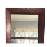 BR - Vintage Wall Mirror with Wooden Frame