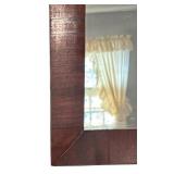 BR - Vintage Wall Mirror with Wooden Frame