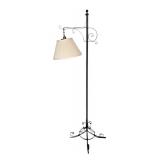 MB - Vintage Wrought Iron Floor Lamp