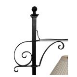 MB - Vintage Wrought Iron Floor Lamp