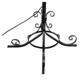 MB - Vintage Wrought Iron Floor Lamp